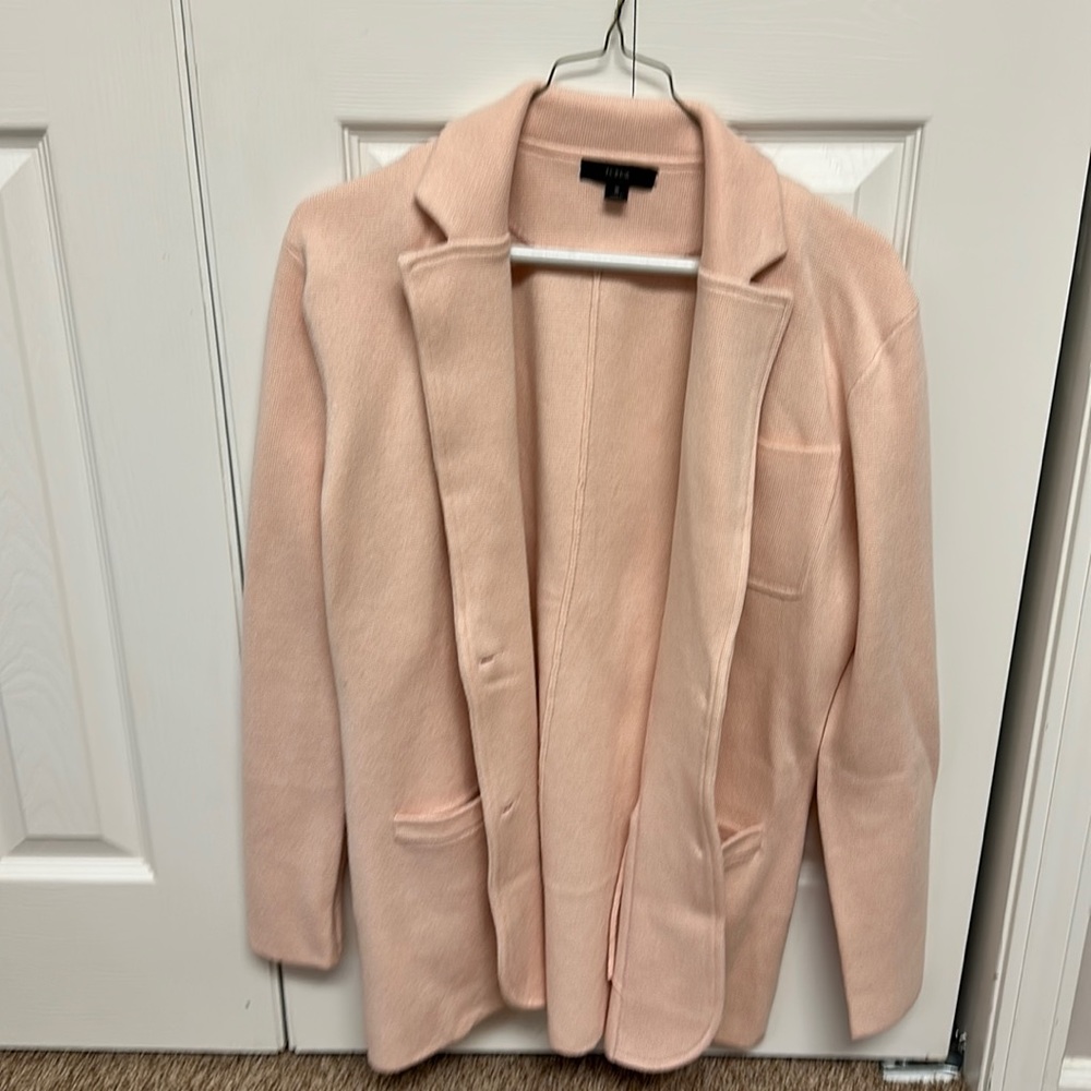 New without tags  JCrew sweater blazer pink small